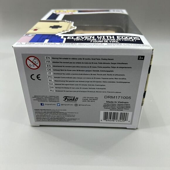 Funko Pop! 8-Bit: Stranger Things Eleven With Eggos #16 With Protection Case NEW - Picture 7 of 7